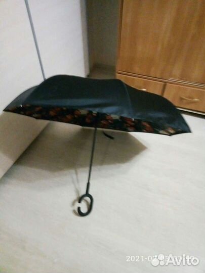 Зонт трость женский