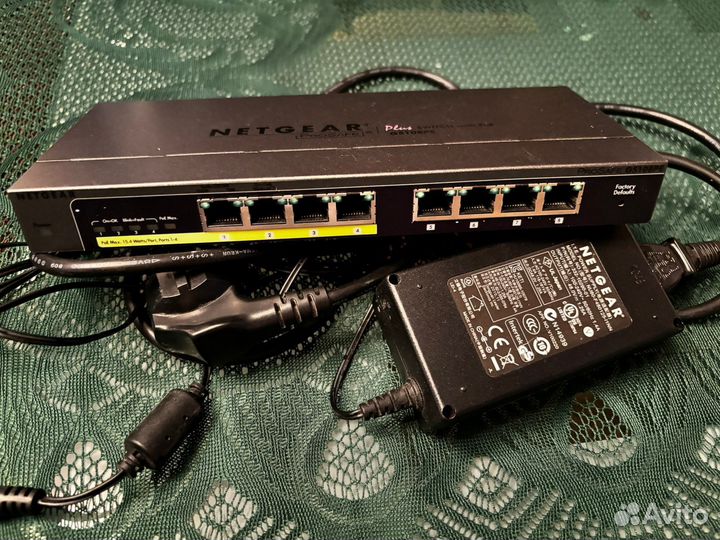 Коммутатор Netgear Gs108pe Prosafe для Leo