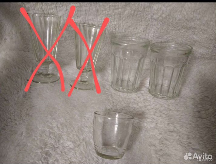 Рюмки, чашки, блюдца, пиалы
