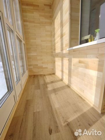 Обшивка балконов под ключ