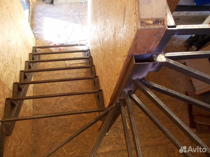 Лестница под полный обшив