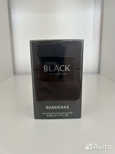 Antonio Banderas Black Seduction, 50 мл