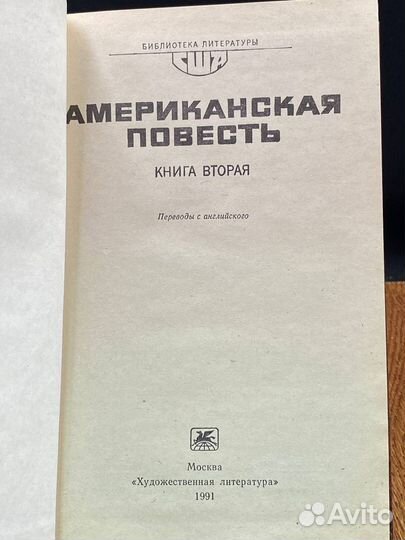 Американская повесть. В двух книгах. Книга 2