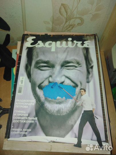 Журналы Intervie, Story, Esquire, psychologies
