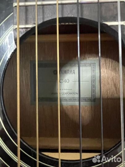 Гитара Yamaha c40 black