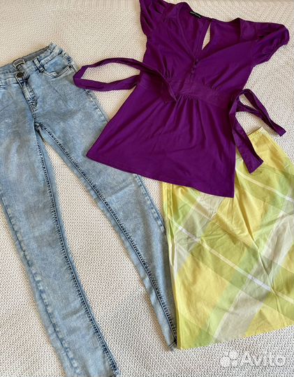 Одежда пакетом на девочку 11-14 лет (146-164см)