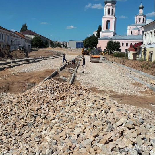 Щебень вторичный с доставкой