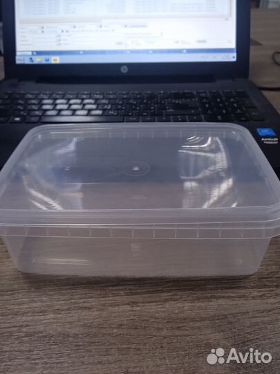 Контейнер прямоугольный 1 литр