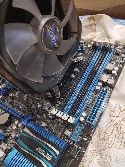 Проц+материнка Intel core i5-2500к и Asus p8z68-v