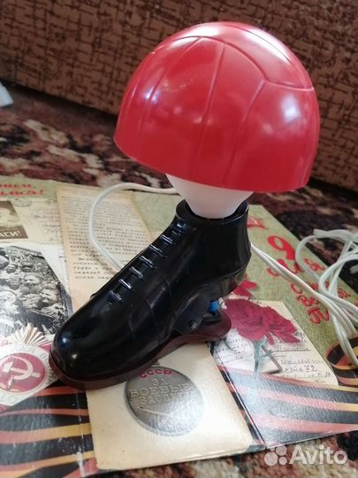 Светильник настольный советский