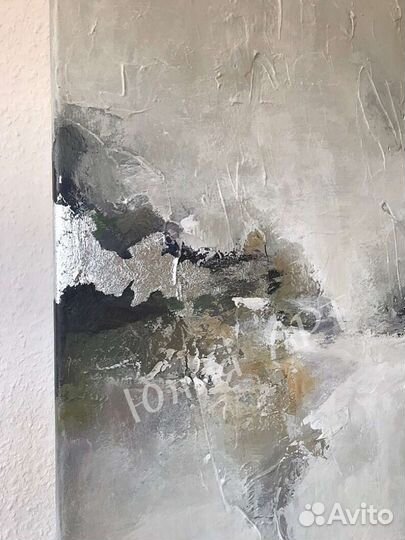 Стильная картина лофт в интерьер на холсте