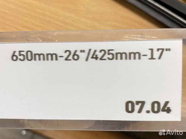 Щетки стеклоочистителя ford focus 2