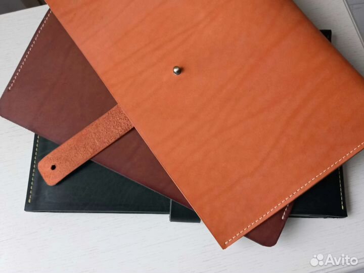 Кожаный чехол для ноутбука папка для бумаг