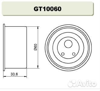 Ролик ремня GMB GT10060