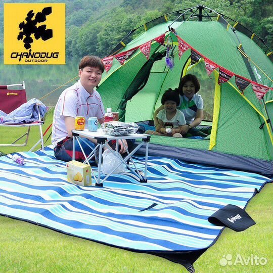 Коврик - плед для пикника водонепроницвемый