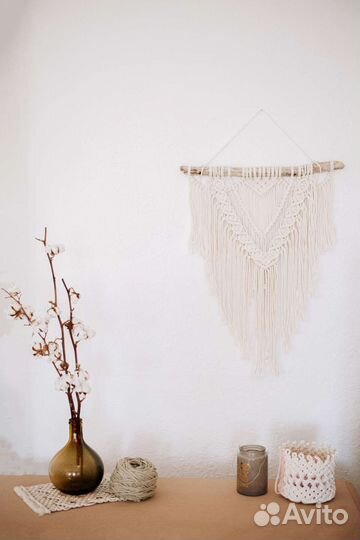 Настенное панно макраме