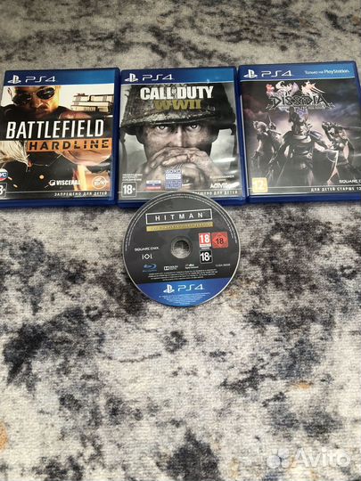 Диски игры для Sony playstation 4 ps4