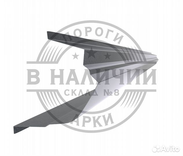 Ремонтный порог правый Kia Rio 2