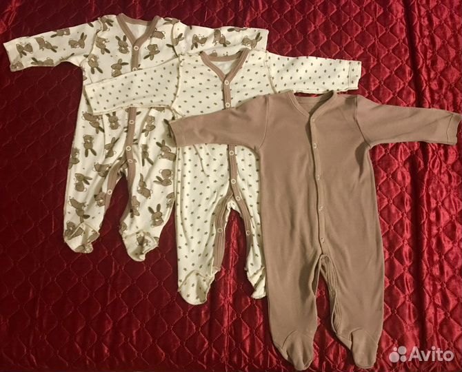 Детская одежда для мальчиков от 0 до 6 месяцев