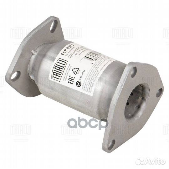 Труба соед. (вместо кат-ра) Chevrolet Lacetti