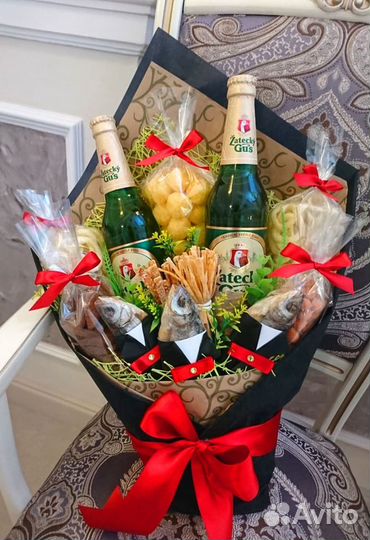 Букет мужчине. Съедобный подарок