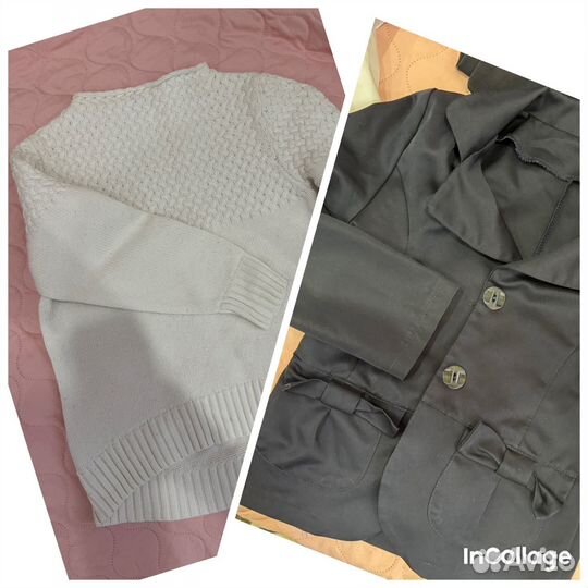 Пакет вещей школьная форма для девочки 128