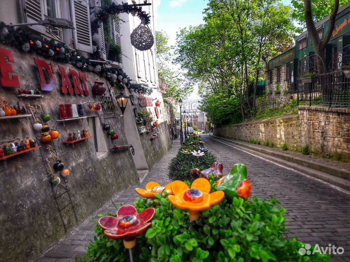 Экскурсия — Париж — Прогулки по Монмартру