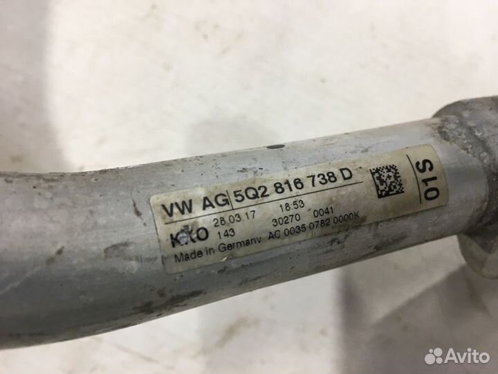 Трубка кондиционера Skoda Superb 3V3 1.4 czca 2017