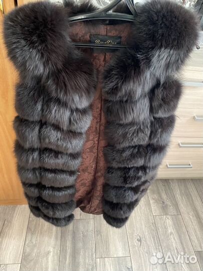 Жилетка меховая женская 42-44