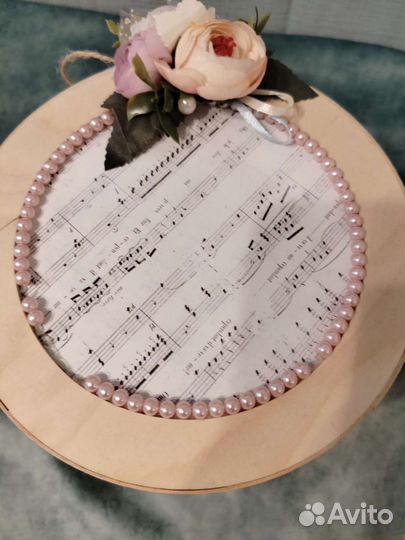 Коробка для денег на свадьбу +аксессуар на бутылку