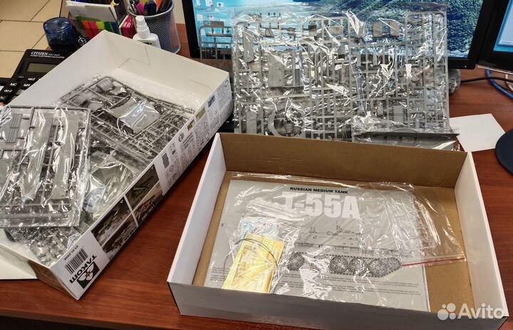 Масштабная модель Russian Medium Tank T-55A