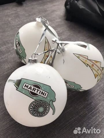 Новогодние шары martini