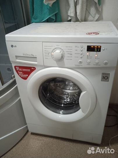 LG после замены подшипников и