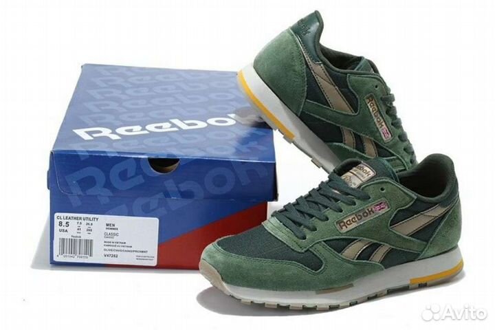 Кроссовки Reebok Classic Utility зелёные
