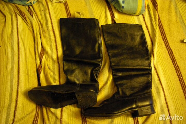 Сапоги хромовые СССР, новые