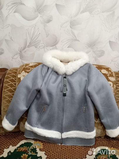 Дубленка женская зимняя