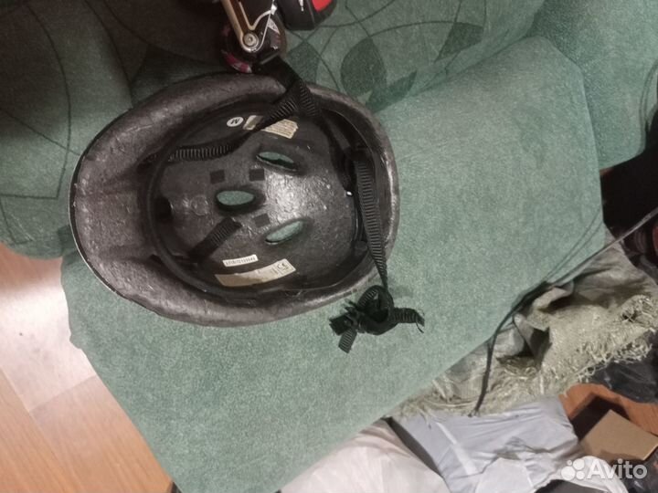 Детские коньки роликовые+защита б/у размер 35-38