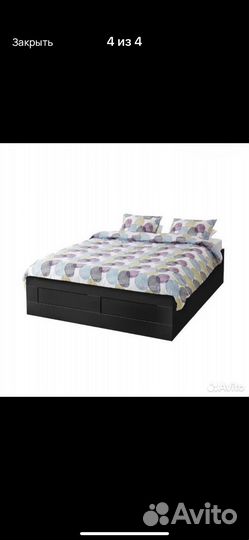 Кровать бремнэс IKEA 140*200