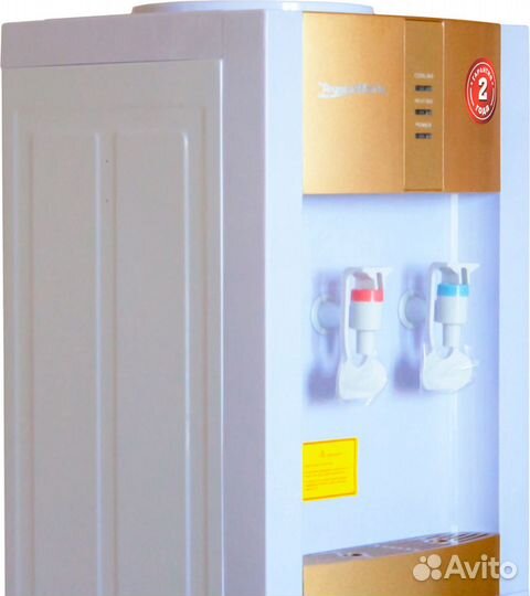 Кулер Aqua Work 16 LD/EN бело-золотой