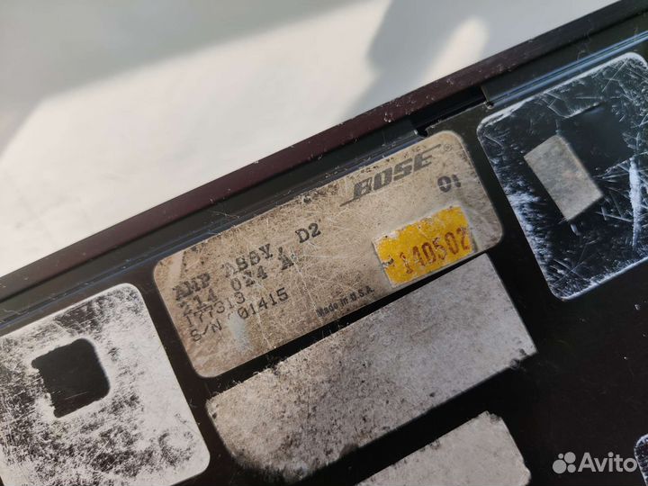 Усилитель bose audi A6