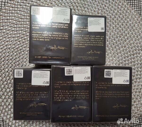 Личная коллекция Kilian оригиналы