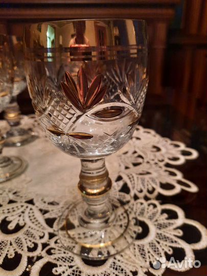 Фужеры хрустальные СССР