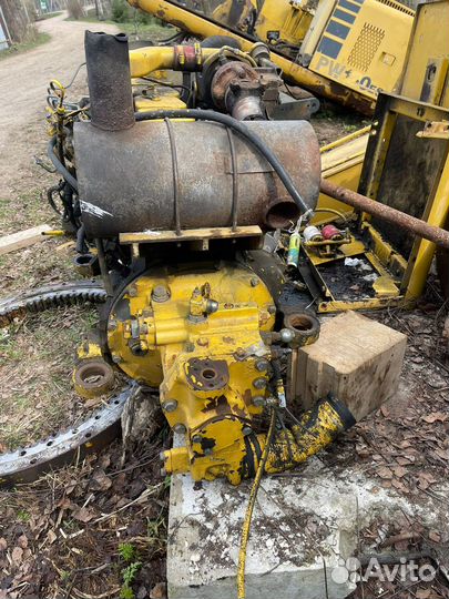 Двигатель komatsu pw130