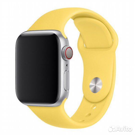 Ремешок силиконовый на Apple watch 42