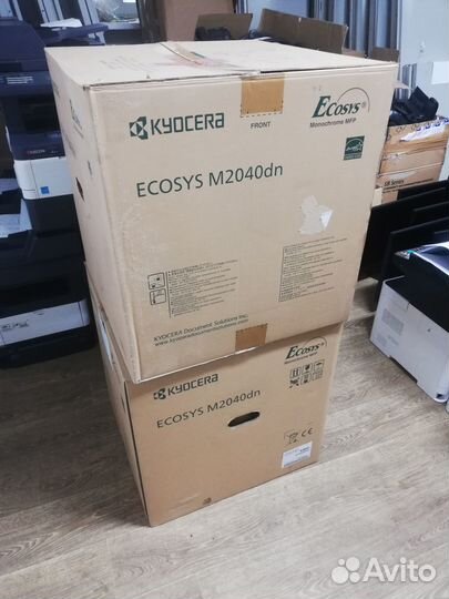 Новое лазерное мфу kyocera ecosys M2040dn