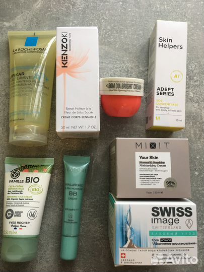 Крем для лица Uriage, payot, la Roche posay, mixit