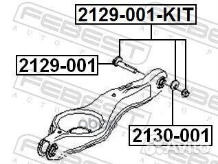 Болт развальный задний ford focus I-II (98 -08)