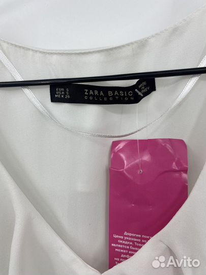 Блузка с коротким рукавом, Zara