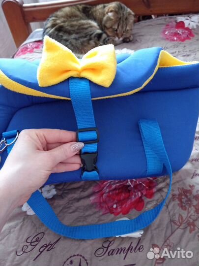 Сумка переноска для кошек и собак мелких пород