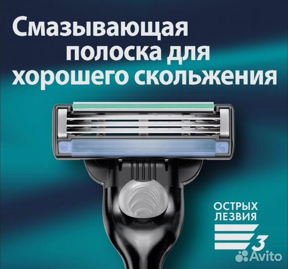 Подарочный набор Gillette mach 3
